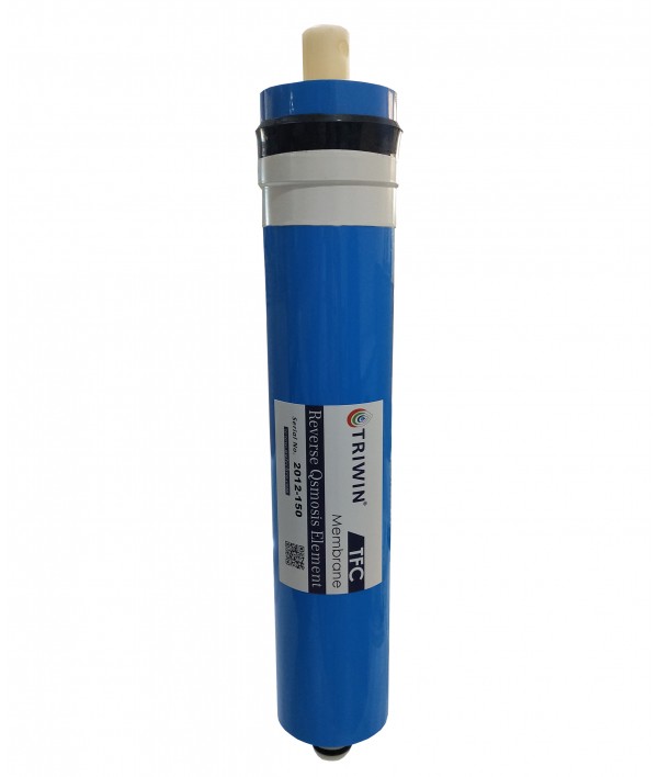 TRIWIN TFC 150 GPD Membrane Suitable for all types of RO Water Purifier. (Works Till 2000 TDS)
